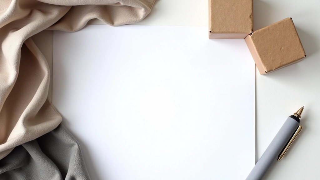 Budget-conscious shopping checklist and comparison notes written in notebook next to clothing samples